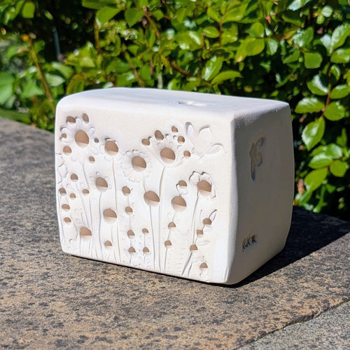 Bienestein L, Nisthilfe aus gebranntem Ton für Wildbienen