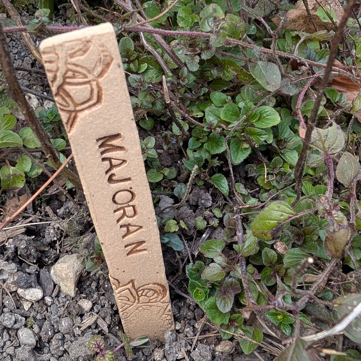 Keramik Kräuterstecker